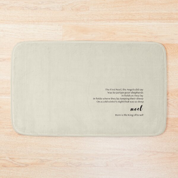 Item preview, Script First Noel designed and sold by cranberrystreet.