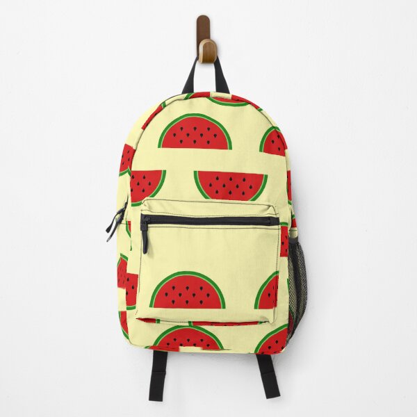 Item preview, Cute Watermelon with yellow background designed and sold by ClaudiaGrosso.