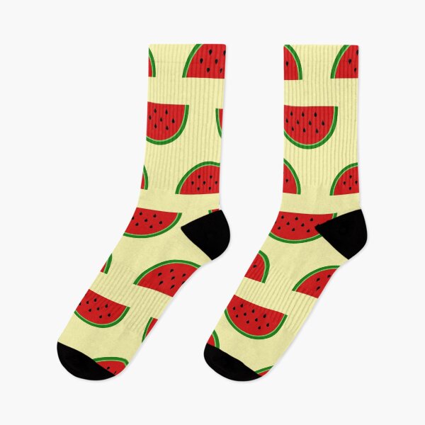 Item preview, Cute Watermelon with yellow background designed and sold by ClaudiaGrosso.