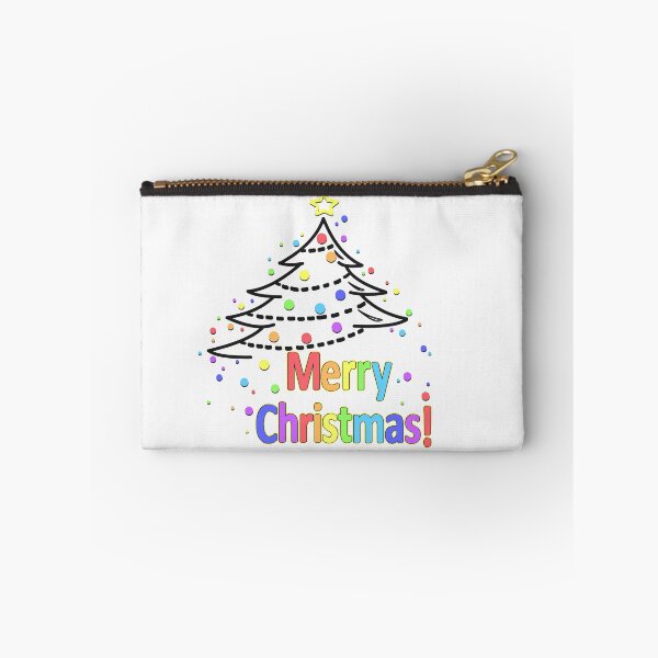 Item preview, colorful merry christmas - white designed and sold by ZiphGames.