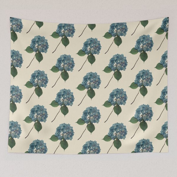 Item preview, Pressed Nikko Blue Hydrangea Flower designed and sold by samrolo.