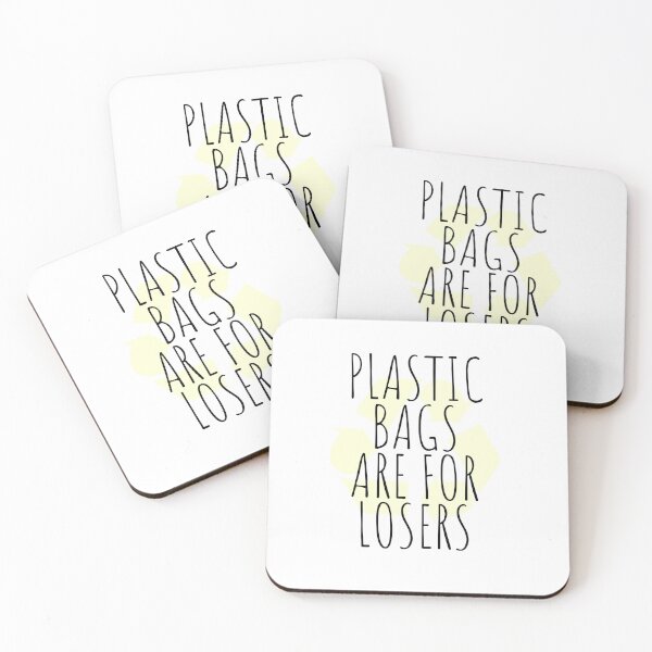 Artikelvorschau, PLASTIC BAGS ARE FOR LOSERS - TOTE BAG - TOTE - BAG entworfen und verkauft von Tropical Blood.