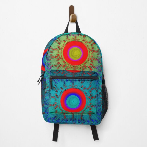 Item preview,  Abstract Circles/Square Colorful Geometric  Line Pattern / Liquid Psychedelic Art  designed and sold by GuitarZan's.