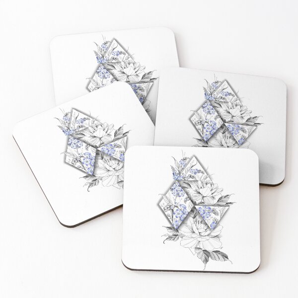 Item preview, A floral jigsaw designed and sold by ninkeartsy.
