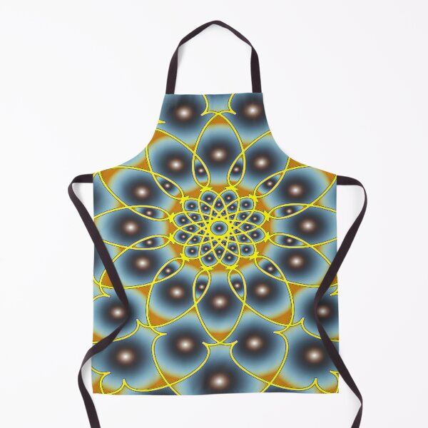 Item preview, Cool mandala, atomic model in yellow designed and sold by bernd49.