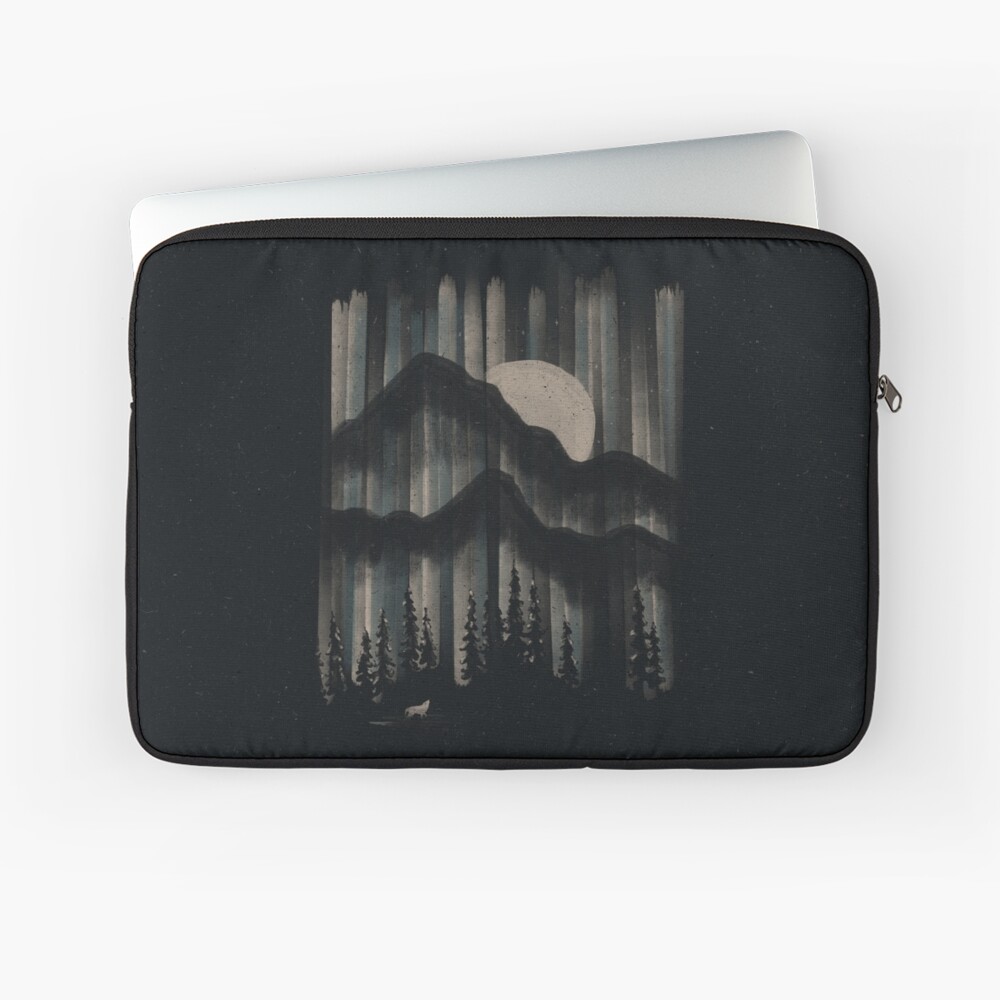 A Wolf in the Night... Laptop Sleeve