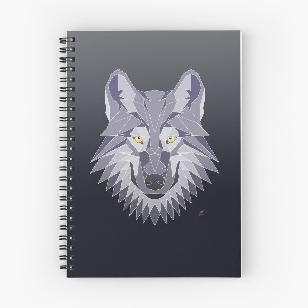Item preview, Wolf Angle Blue Print designed and sold by Calum Sharp.
