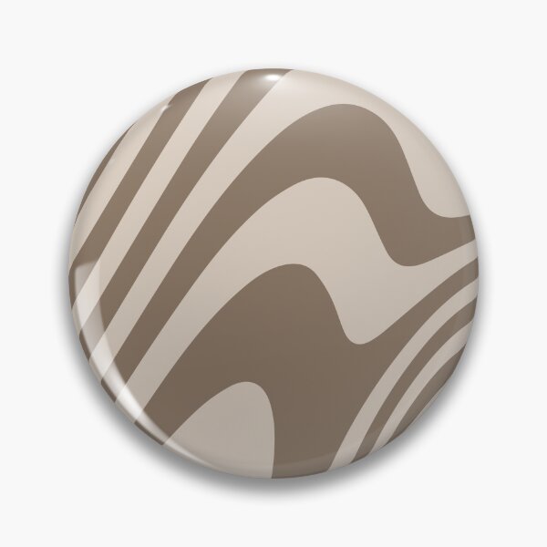 Item preview, Beige and Brown Zebra Grooves Abstract Pattern Art designed and sold by patternsoup.