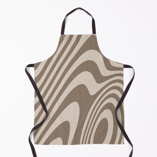 Item preview, Beige and Brown Zebra Grooves Abstract Pattern Art designed and sold by patternsoup.