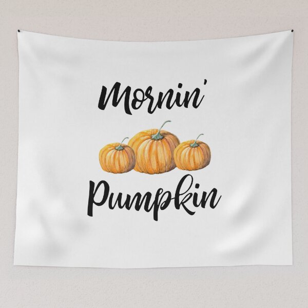 Item preview, Mornin Pumpkin designed and sold by RozWatts.