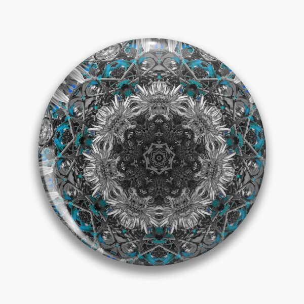 Item preview, Nature Spirit Mandala with Blue designed and sold by Sara Graham-Costain.
