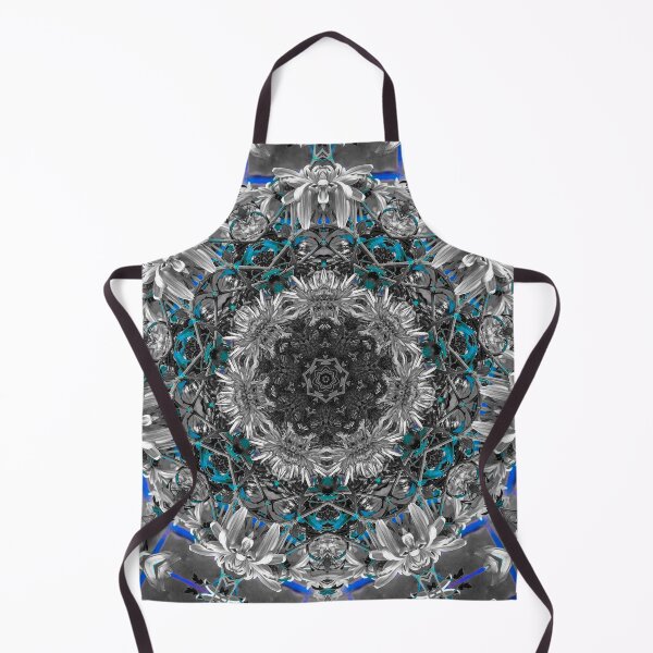 Item preview, Nature Spirit Mandala with Blue designed and sold by Sara Graham-Costain.