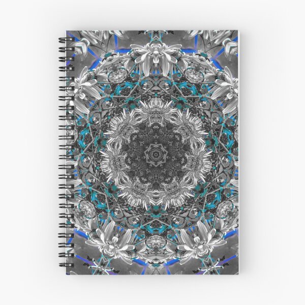 Item preview, Nature Spirit Mandala with Blue designed and sold by Sara Graham-Costain.