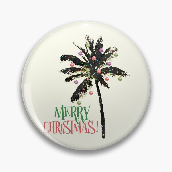 Item preview, Merry Christmas Palm Tree Deck the Palms designed and sold by beachchic.
