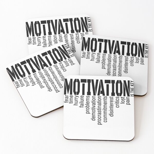 Item preview, Motivation is the key! designed and sold by 360DESIGNING.