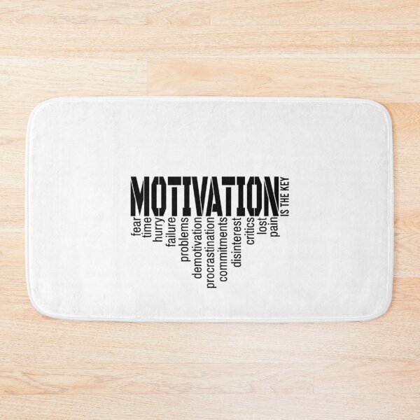 Item preview, Motivation is the key! designed and sold by 360DESIGNING.