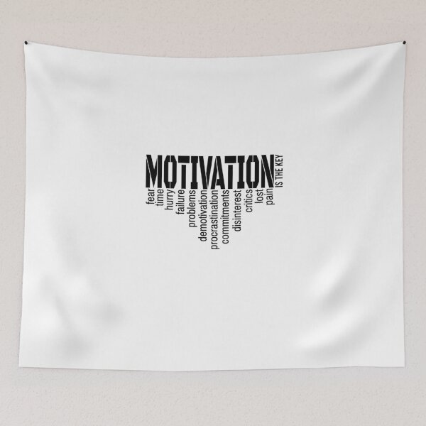Item preview, Motivation is the key! designed and sold by 360DESIGNING.