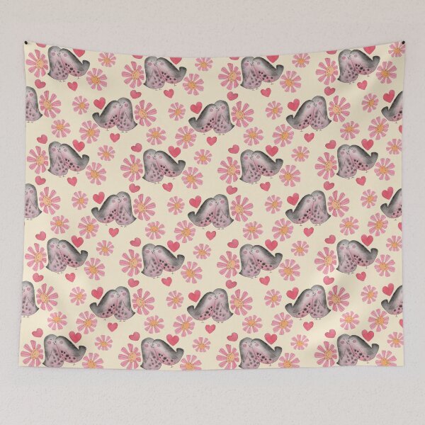 Item preview, Love Birds Pattern designed and sold by RosalieReeves.