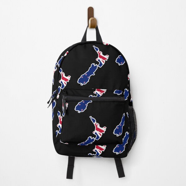 Item preview, New Zealand Flag-Sticker-Map-NZ designed and sold by LatitudeNZ.