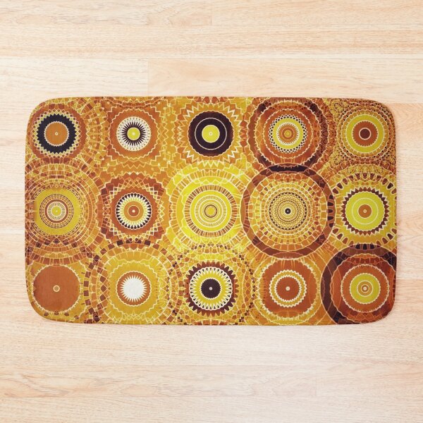 Item preview, Orange circles  designed and sold by Digibee.
