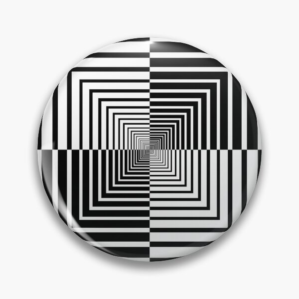 Squares, Op art, short for optical art, is a style of visual art that uses optical illusions Pin