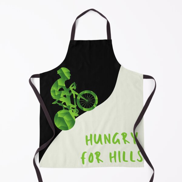 Item preview, Hungry for hills (cyclist on a STEEP climb). designed and sold by JellyBeenzz.