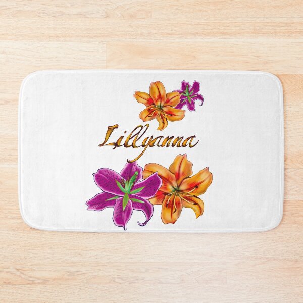 Item preview, Top 10 best personalised gifts 2022  - Lillyanna ,personalised,personalized custom name with painted lilies designed and sold by Artonmytee.
