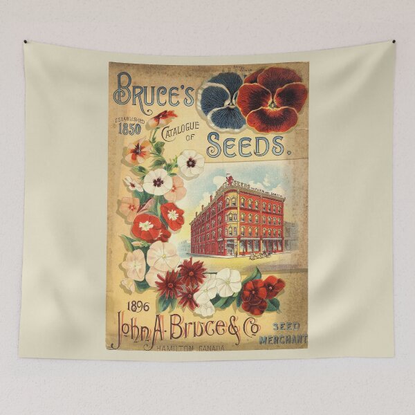 Item preview, Pansies - Bruce's seeds Vintage Flowers designed and sold by killies.