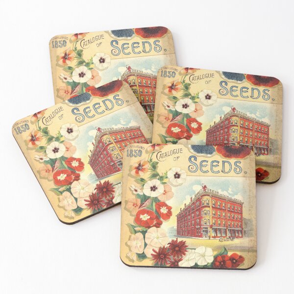 Item preview, Pansies - Bruce's seeds Vintage Flowers designed and sold by killies.