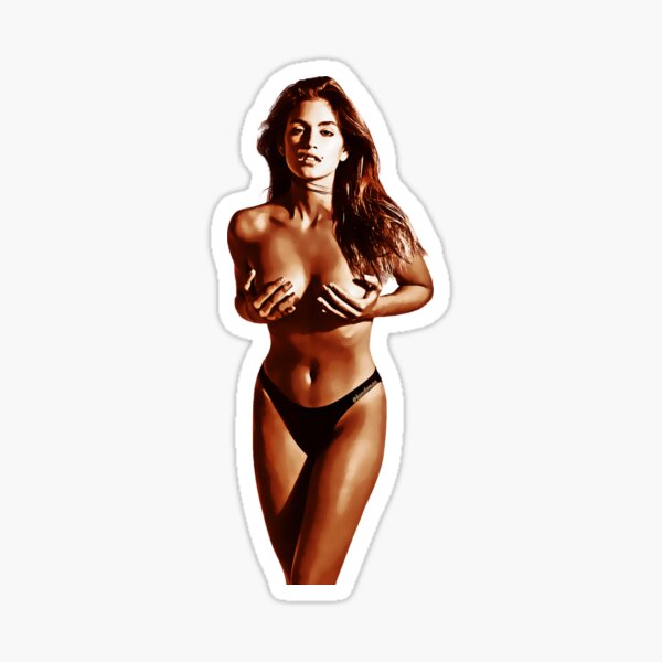 Cindy Crawford Pegatina