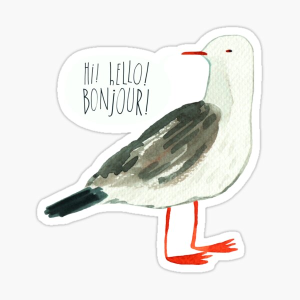 Seagull Sticker