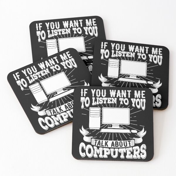 Artikelvorschau, Wenn Sie möchten, dass ich Ihnen zuhöre, sprechen Sie über Computer Lustiges Computer-Liebhaber-Geschenk entworfen und verkauft von Noahlaz.
