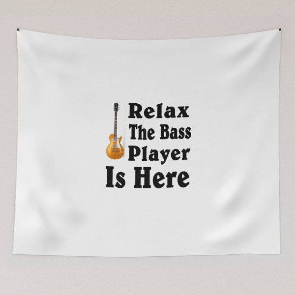 Item preview, Relax the bass player is here designed and sold by TINASTORESHOPE.