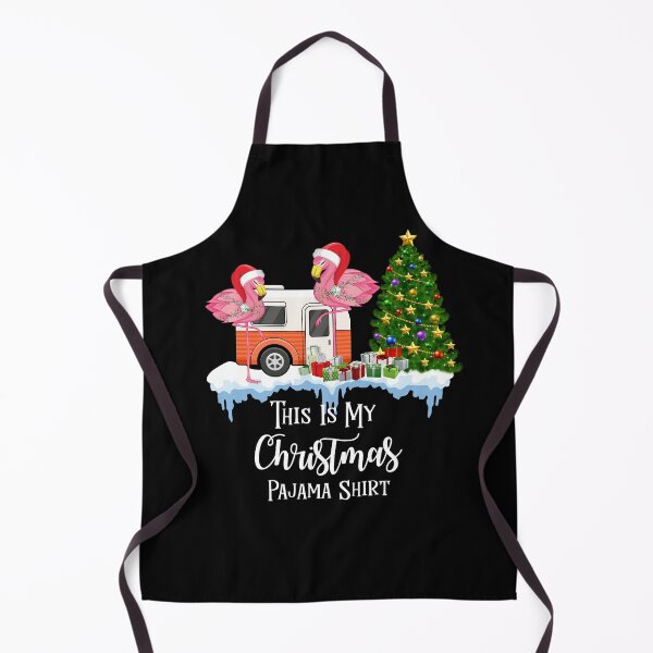 Item preview, Flamingo lover Camping Camper This Is My Christmas Pajama Shirt designed and sold by BuynPose.