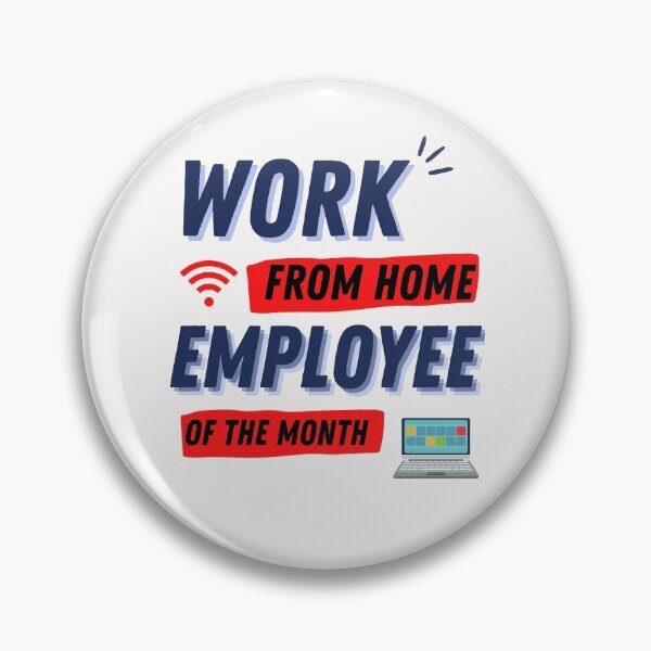 Item preview, work from home employee of the month home office designed and sold by OneTimeEngineer.