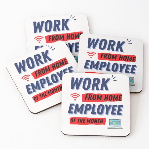 Item preview, work from home employee of the month home office designed and sold by OneTimeEngineer.