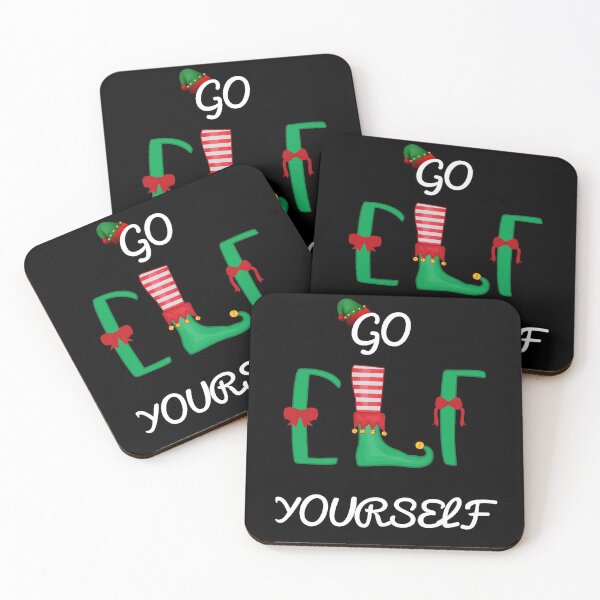 Item preview, "Go Elf yourself" Funny Elf Christmas designed and sold by AshzShop.