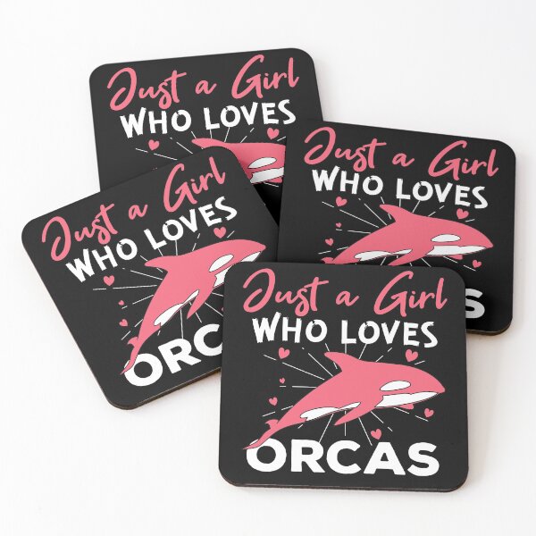 Item preview, Just a Girl Who Loves Orcas | Funny Orcas Girl gifts designed and sold by Noahlaz.