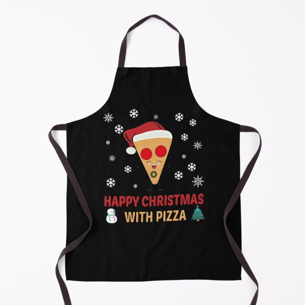 Item preview, Happy Christmas with Pizza designed and sold by MG STORE.