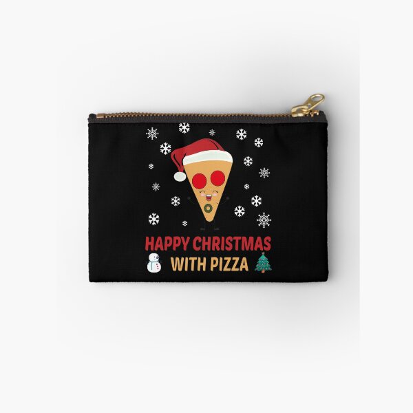 Item preview, Happy Christmas with Pizza designed and sold by MG STORE.