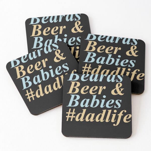 Item preview, Beard  beer and babies dadlife designed and sold by Paw Love.