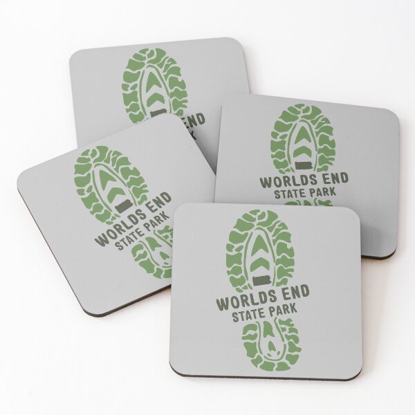 Item preview, Worlds End State Park Pennsylvania PA Forest Hiking Boot Print  designed and sold by palmettodigital.