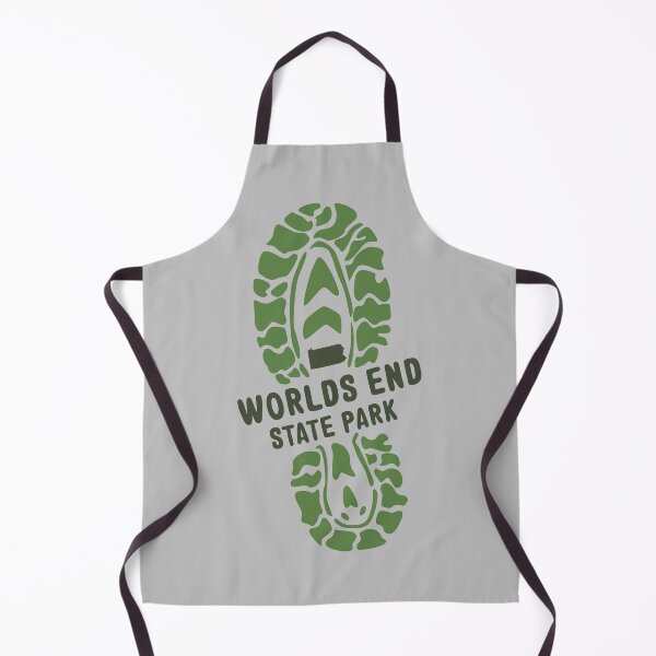 Item preview, Worlds End State Park Pennsylvania PA Forest Hiking Boot Print designed and sold by palmettodigital.