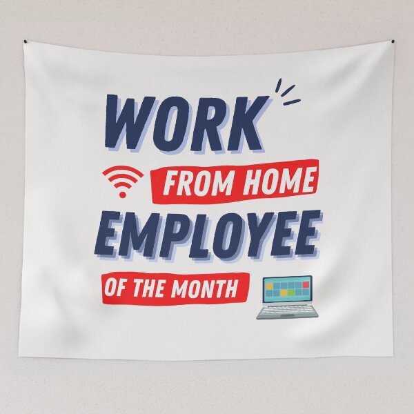 Item preview, work from home employee of the month home office designed and sold by OneTimeEngineer.
