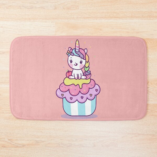 Item preview, Kawaii Cute Colorful Cupcake Unicorn designed and sold by YuliyaR.