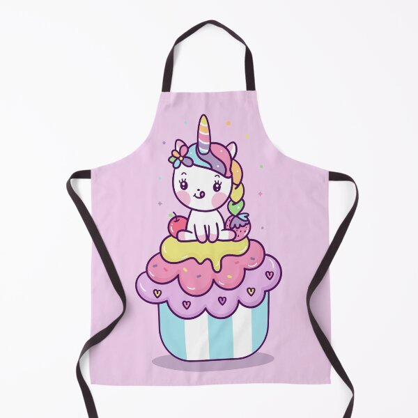 Item preview, Kawaii Cute Colorful Cupcake Unicorn designed and sold by YuliyaR.