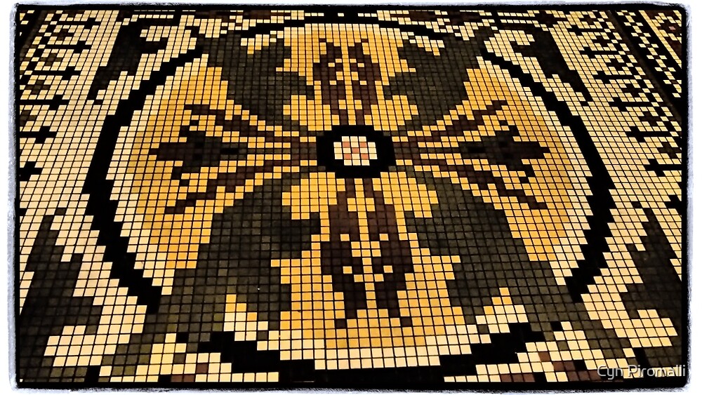 "Roosevelt Tile" by Cyn Piromalli Redbubble