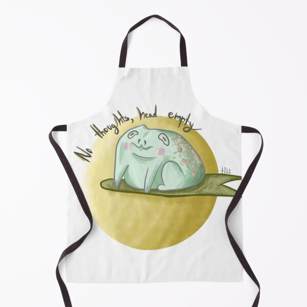 Item preview, No Thoughts, Head Empty Frog designed and sold by SnailySoup-Arts.