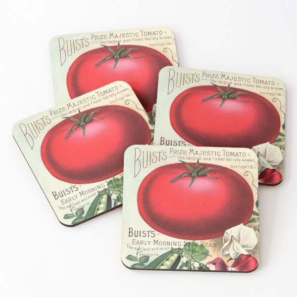 Item preview, Tomato and peas - Buist 1896 Vintage Seed designed and sold by killies.