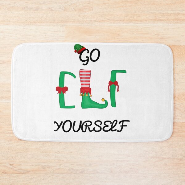 Item preview, "Go Elf yourself" Funny Elf Christmas designed and sold by AshzShop.
